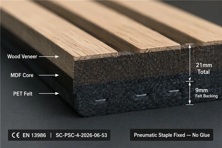 Acoustic Slat Wall Panel factory - Eastopo