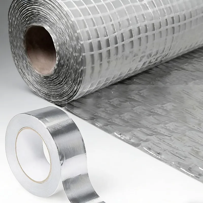 Vapour Barrier And Waterproof Thermal Insulation Aluminium Foil Membrane factory